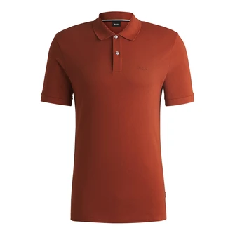 Boss Black Heren Polo 50468362 Oranje