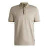 Boss Black Heren Polo 50532246 Beige