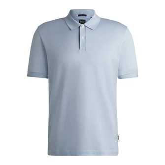 Boss Black Heren Polo 50532246 Bleu