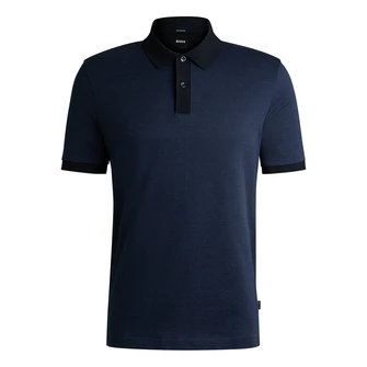 Boss Black Heren Polo 50532246 Navy