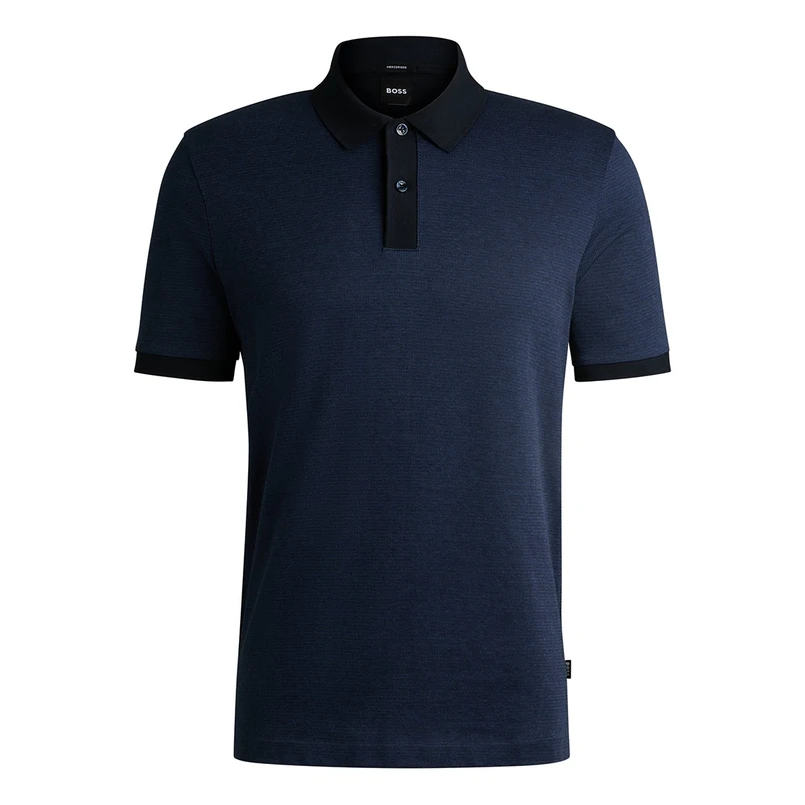 Boss Black Heren Polo 50532246 Navy