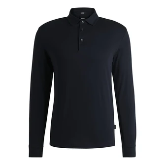 Boss Black Heren Polo 50533572 Navy