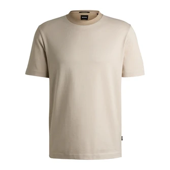 Boss Black Heren T-shirt 50534030 Beige