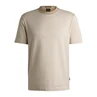 Boss Black Heren T-shirt 50534030 Beige