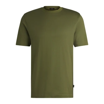 Boss Black Heren T-shirt 50534030 Groen