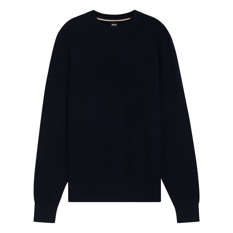 Boss Black Heren Trui 50545283 Navy