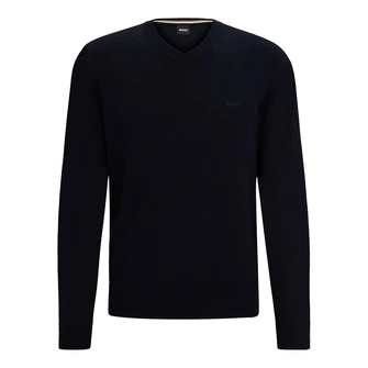 Boss Black Heren Trui Pacello-L 10255193 01 Navy