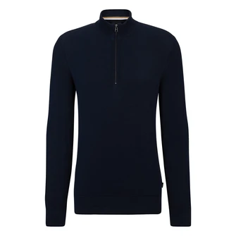 Boss Black Heren Zipper 50505997 Navy