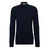 Boss Black Heren Zipper 50505997 Navy