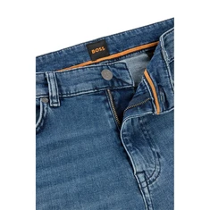Boss Heren Broek DELAWARE BO 10263385 02 Midden blauw