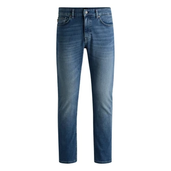 Boss Heren Broek DELAWARE BO 10263385 02 Midden blauw