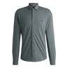 Boss Heren Overhemd 50519748 Groen
