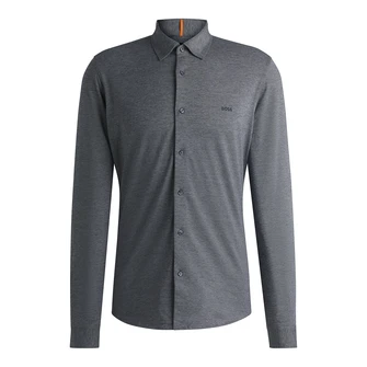 Boss Heren Overhemd 50519748 Navy