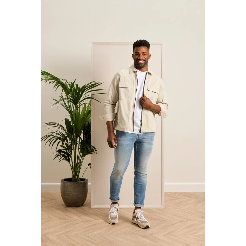 Boss Heren Overhemd 50530853 Beige