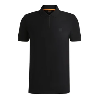 Boss Heren Polo 50537507 Zwart