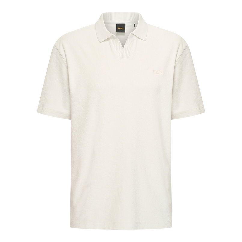Boss Heren Polo 50539869 NATUREL