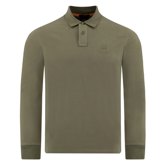 Boss Heren Polo Passerby 10256683 01 Groen