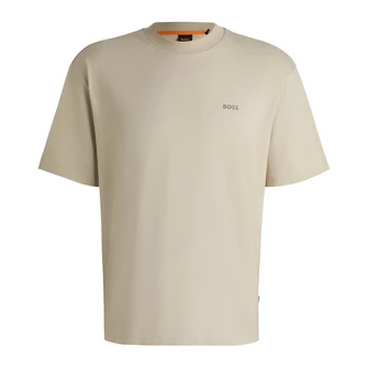 Boss Heren T-shirt 50539188 Beige
