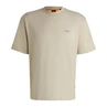 Boss Heren T-shirt 50539188 Beige