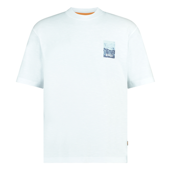 Boss Heren T-shirt 50540520 NATUREL