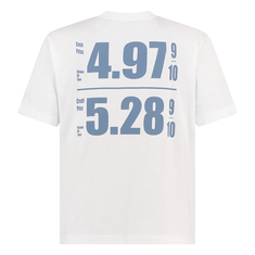 Boss Heren T-shirt 50540520 Wit