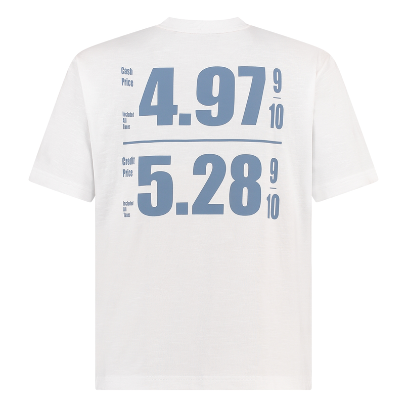 Boss Heren T-shirt 50540520 Wit