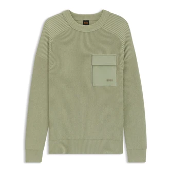 Boss Heren Trui Kalamaro 10272317 01 Groen