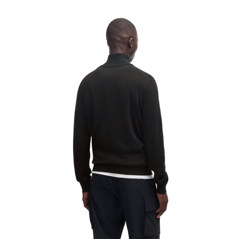 Boss Heren Zipper 50527585 Zwart
