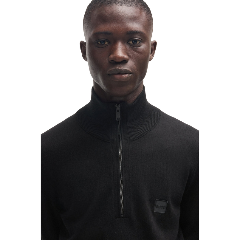 Boss Heren Zipper 50527585 Zwart