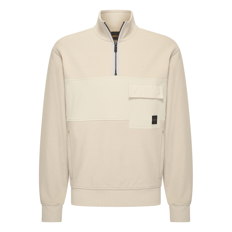 Boss Heren Zipper 50531262 Beige