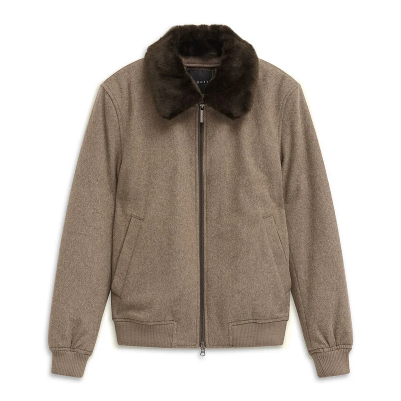 Bugatti Heren Jas 81040 872796 Beige