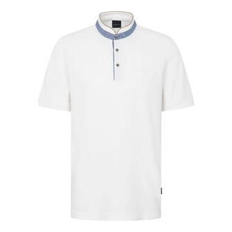 Bugatti Heren Polo 75003c 8150 Wit