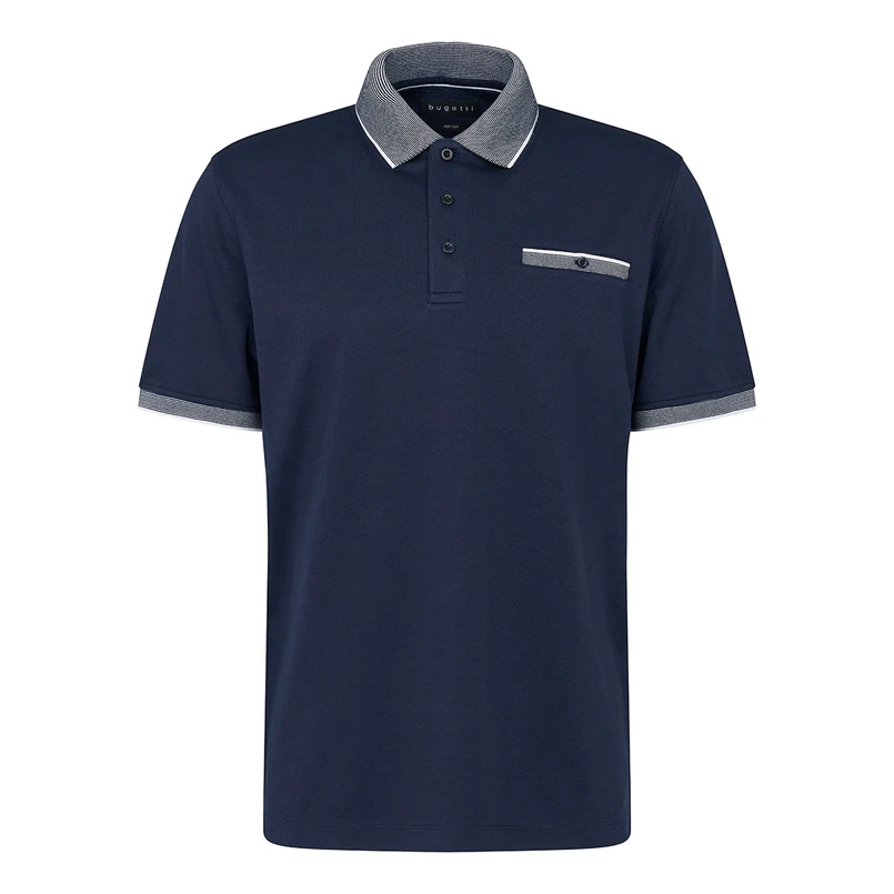 Bugatti Heren Polo 75091c 8151 Navy