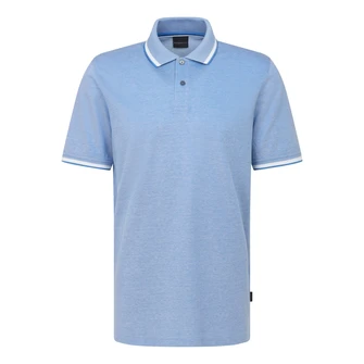 Bugatti Heren Polo 75101c 8150 Blauw mele