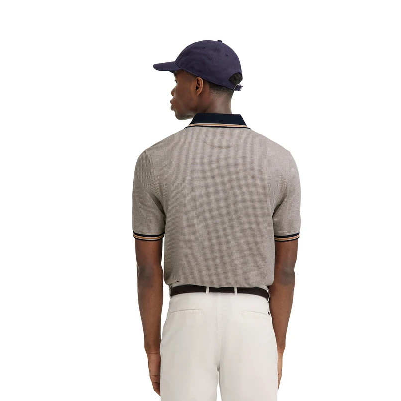 Bugatti Heren Polo 75103c 8150 Taupe