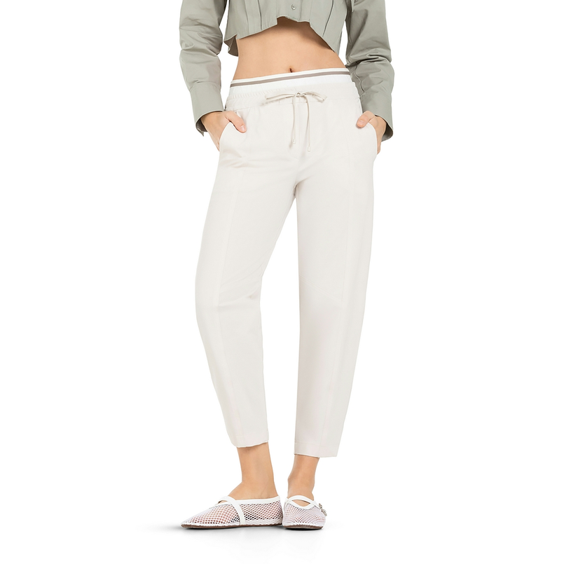 Cambio Dames Broek 6320w-0408-01 Eden Ecru