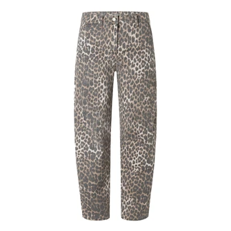 Cambio Dames Broek 7726-0228-01 Eve Bruin dessin