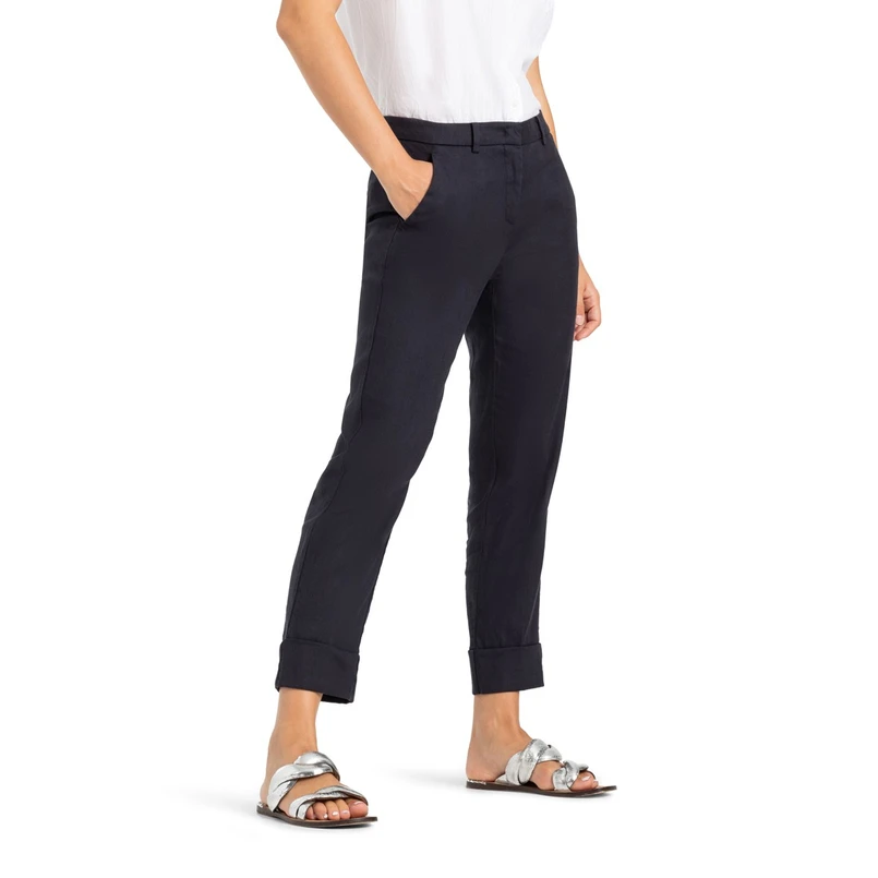 Cambio Dames Broek 8003-0300-00 Krystal Navy