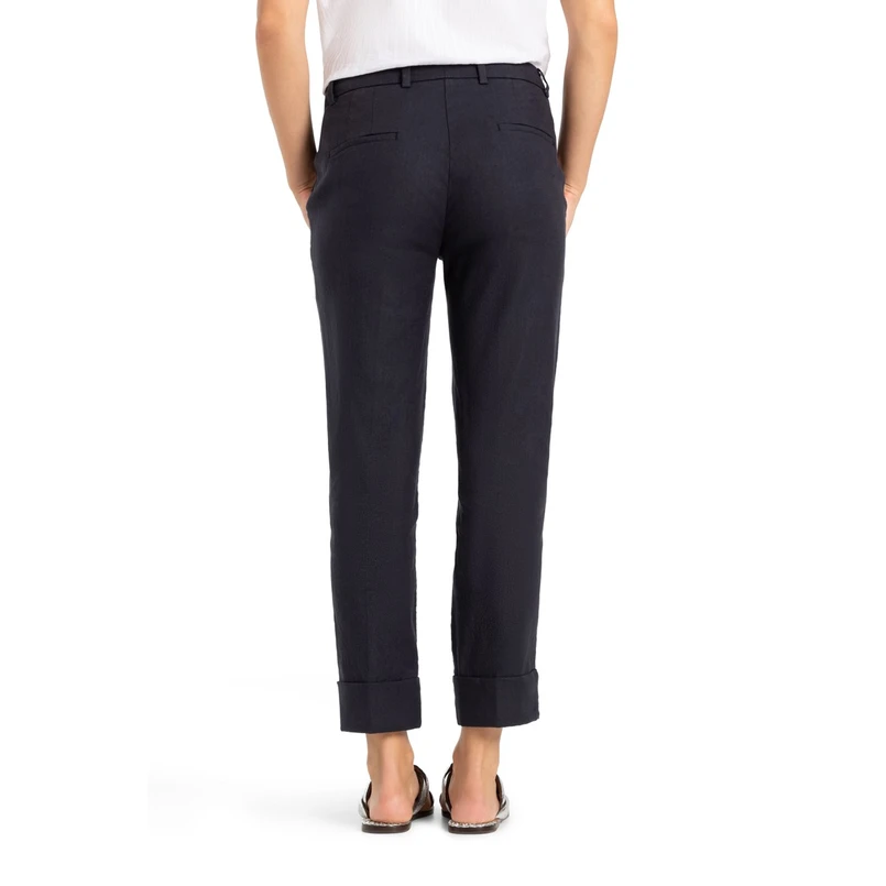 Cambio Dames Broek 8003-0300-00 Krystal Navy