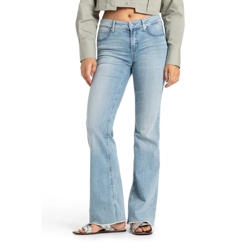 Cambio Dames Jeans 9128-0012-46 Paris Bleached blue denim