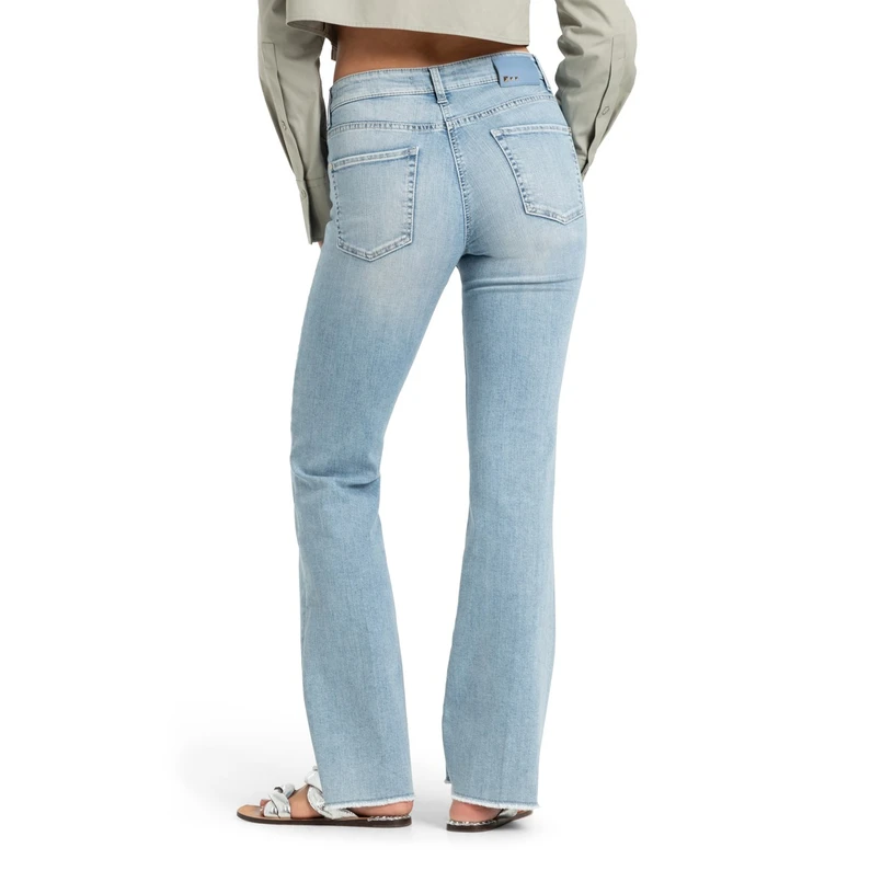 Cambio Dames Jeans 9128-0012-46 Paris Bleached blue denim
