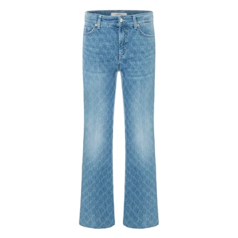 Cambio Dames Jeans 9128-0030-46 Paris Mid blue denim