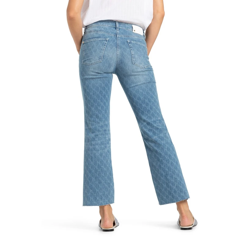 Cambio Dames Jeans 9128-0030-46 Paris Mid blue denim