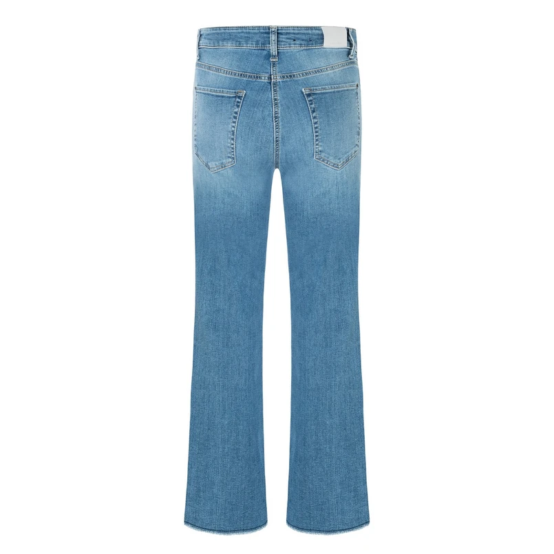 Cambio Dames Jeans 9128-0067-52 Frances Mid blue denim