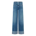 Cambio Dames Jeans 9150-0005-00 Antonia Mid blue denim
