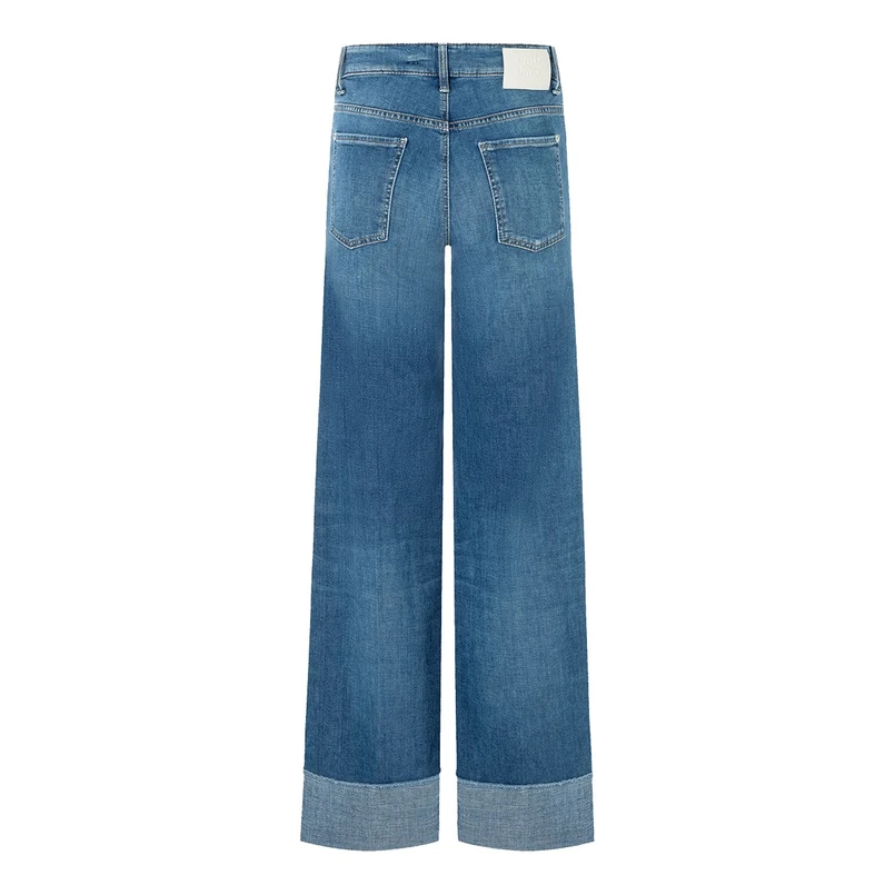Cambio Dames Jeans 9150-0005-00 Antonia Mid blue denim