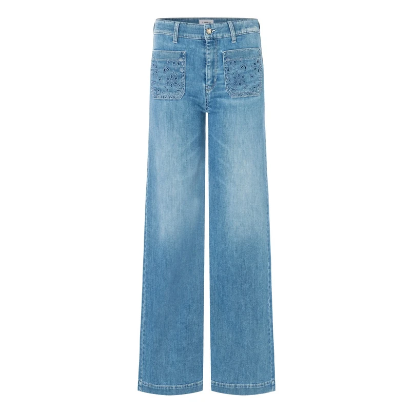 Cambio Dames Jeans 9150-0009-02 Ada Bleached blue denim