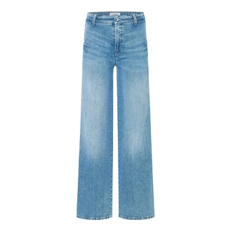 Cambio Dames Jeans 9150-0025-09 Alek Mid blue denim