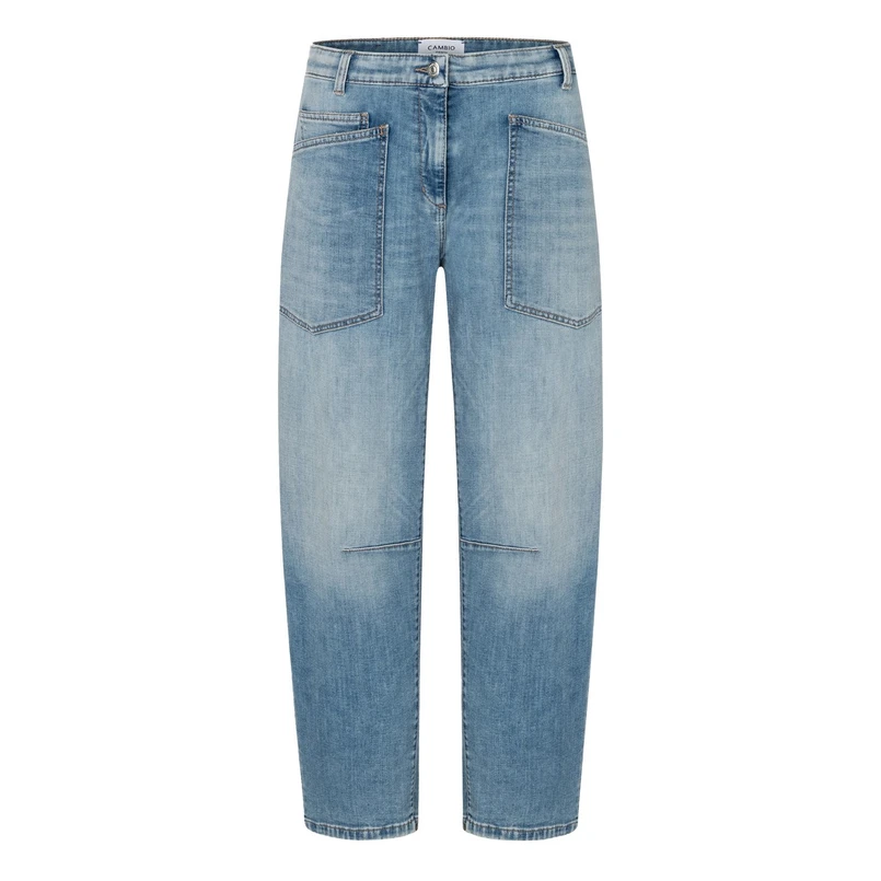 Cambio Dames Jeans 9150-0382-04 Ocean Mid blue denim
