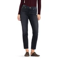 Cambio dames jeans piper cropped Black denim